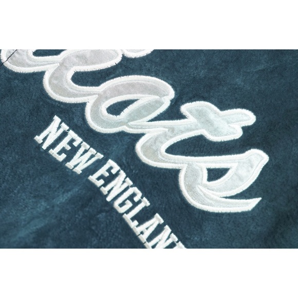 New England Patriots Leather Suede Jacket XXL - Picture 4 of 16